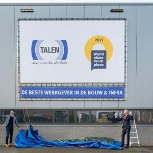 Talen Vastgoedonderhoud Beste Werkgever in de sector Bouw & Infra